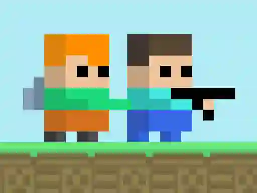 שפּיל Minescrafter Steve and Alex אָנליין