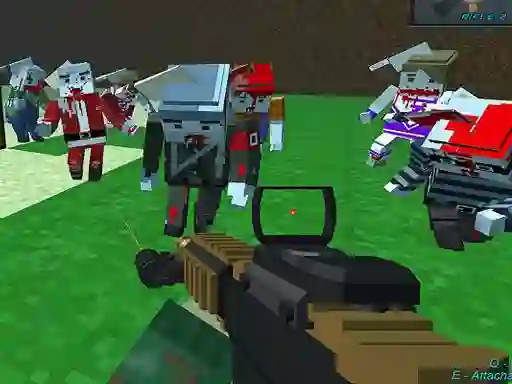 שפּיל Blocky Combat SWAT Survival 10 אָנליין