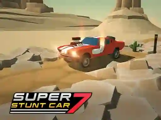 שפּיל Super Stunt car 7 אָנליין