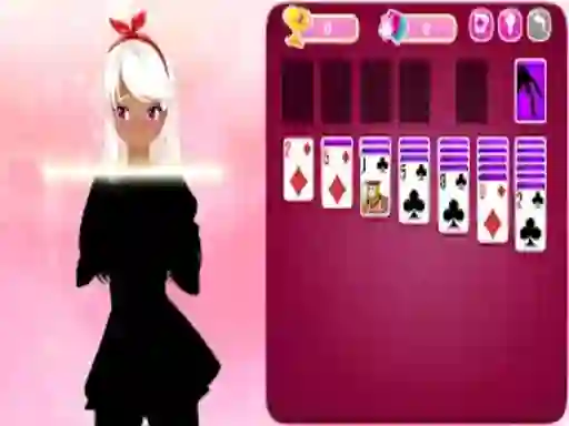 שפּיל Solitaire Girls 2 אָנליין