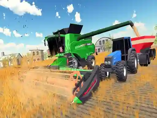 שפּיל Real Village Tractor Farming Simulator 2020 אָנליין