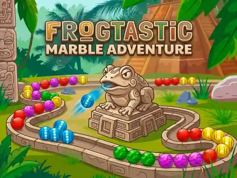 שפּיל Frogtastic Marble Adventure אָנליין