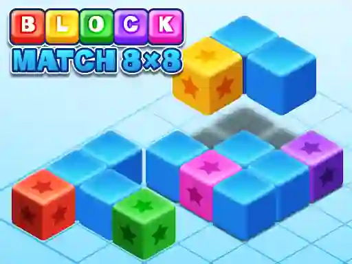 שפּיל Block Match 8x8 אָנליין