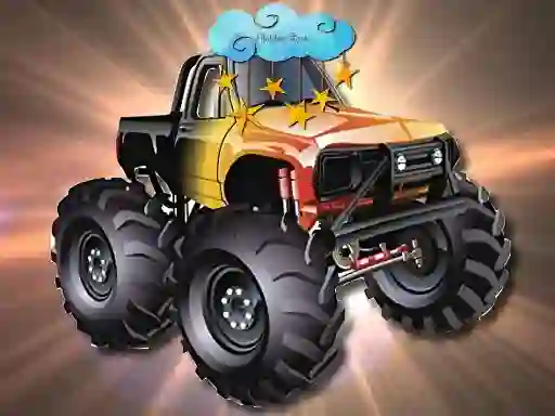 שפּיל Cartoon Trucks Hidden Stars אָנליין