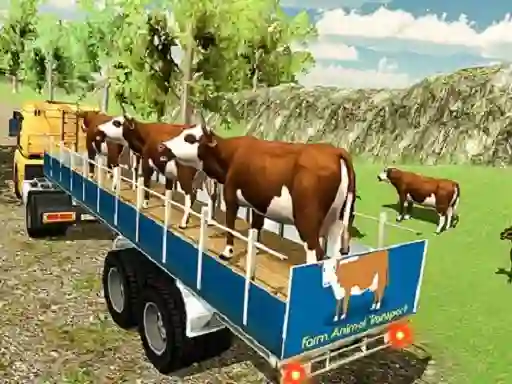 שפּיל Offroad Animal Truck Transport אָנליין
