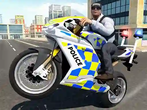 שפּיל Police Chase Motorbike Driver אָנליין