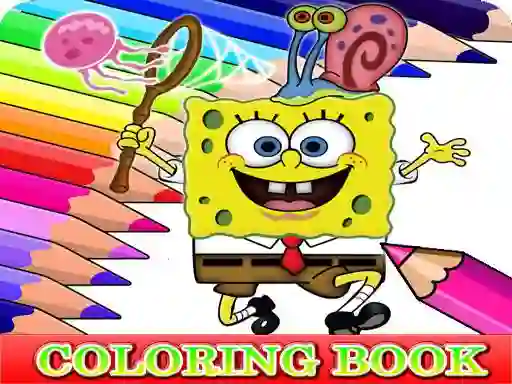שפּיל Coloring Book for Spongebob אָנליין