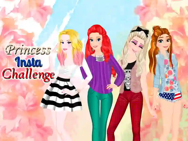 שפּיל Princesses: Instagram Challenge אָנליין