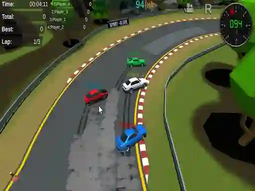 שפּיל Fantastic Pixel Car Racing אָנליין