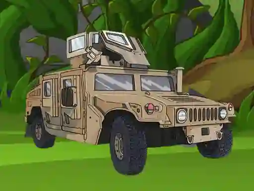 שפּיל Army Vehicles Memory אָנליין