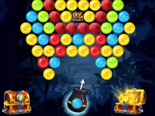 שפּיל Bubble Shooter Golden Chests אָנליין