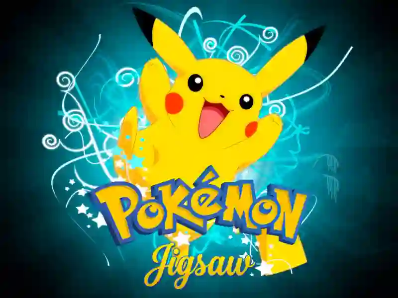 שפּיל Pokemon Jigsaw אָנליין