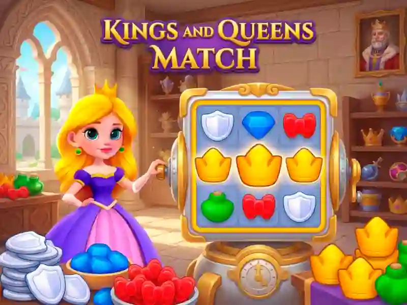 שפּיל Kings and Queens Match אָנליין