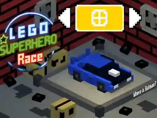 שפּיל Lego Superhero Race אָנליין