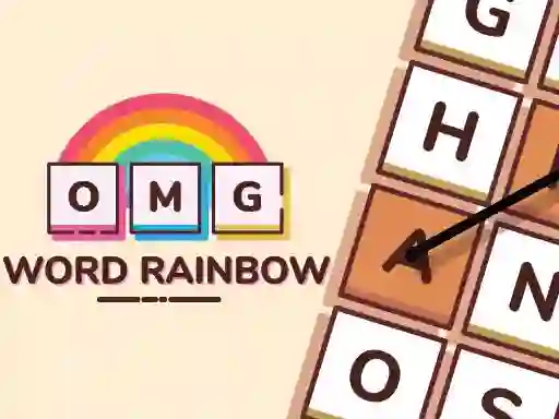 שפּיל Omg Word Rainbow אָנליין