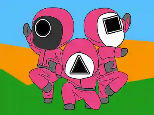שפּיל Squid Coloring Book אָנליין