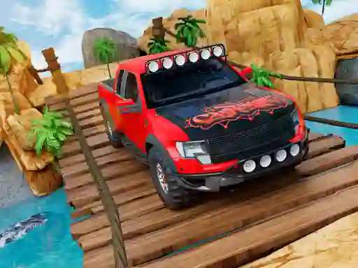 שפּיל Offroad Jeep Game Simulator אָנליין