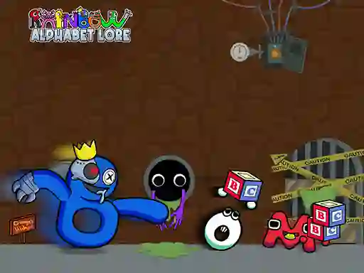שפּיל Rainbow Alphabet Lore אָנליין