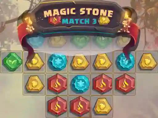 שפּיל Magic Stone Match 3 אָנליין