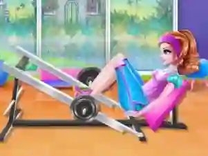 שפּיל Princesses: fitness against fat אָנליין