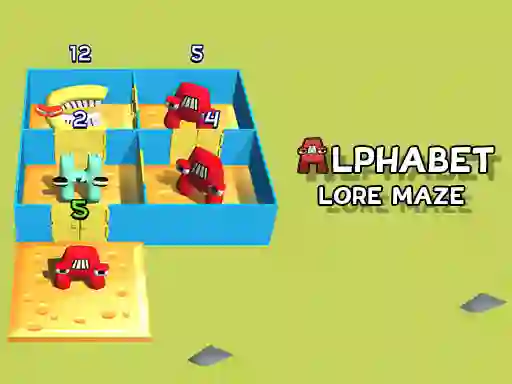 שפּיל Alphabet Lore Maze אָנליין