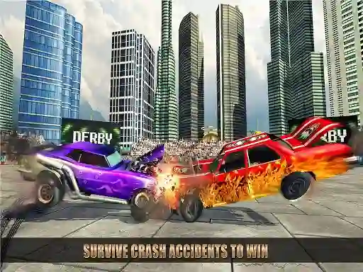 שפּיל Extreme Car Battle Demolition Derby אָנליין