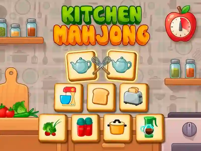 שפּיל Kitchen mahjong אָנליין