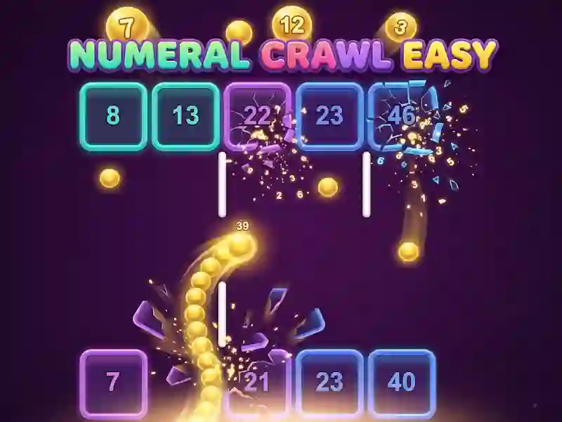 שפּיל Numeral Crawl Easy אָנליין