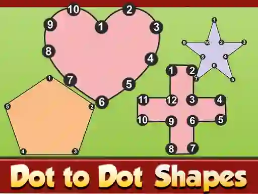 שפּיל Dot To Dot Shapes אָנליין