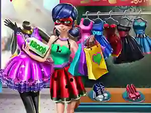 שפּיל Dotted girl realife shopping אָנליין