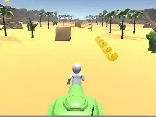 שפּיל 3D Desert Parkour אָנליין