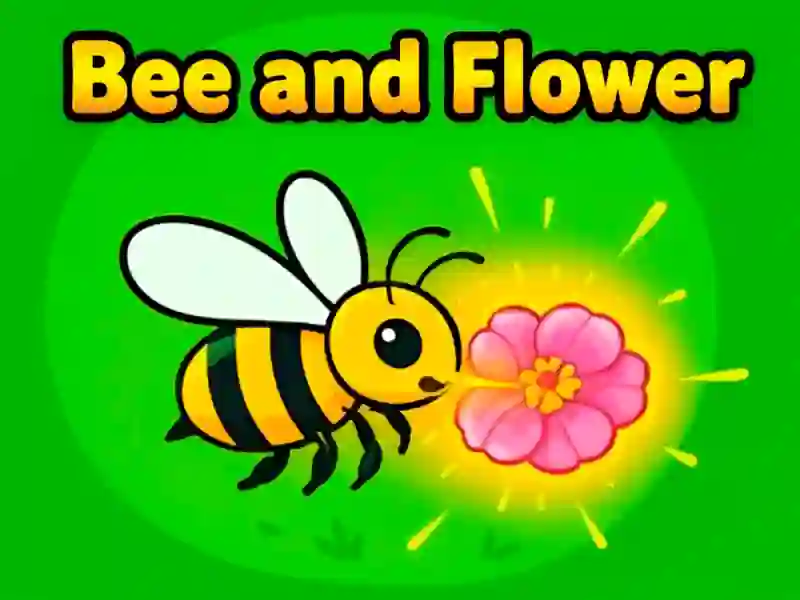שפּיל Bee and Flower אָנליין