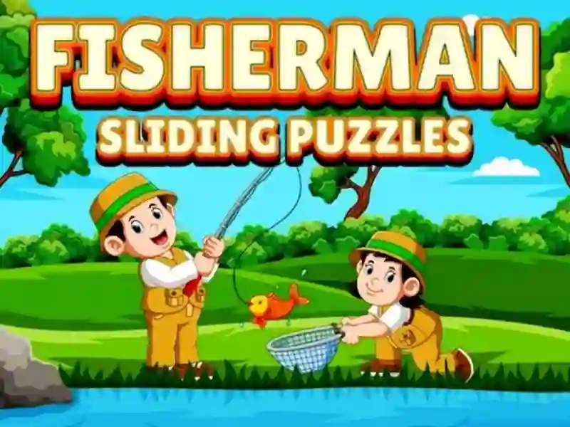 שפּיל Fisherman Sliding Puzzle אָנליין
