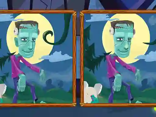 שפּיל Halloween Find the Differences אָנליין