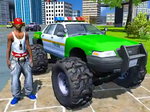 שפּיל Monster Truck Stunts Driving Simulator אָנליין