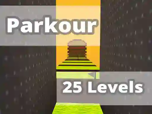 שפּיל Parkour 25 Levels אָנליין