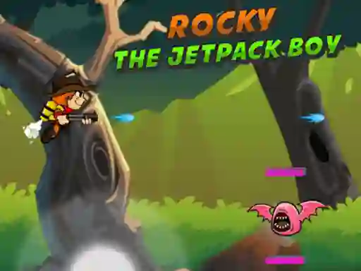 שפּיל Rocky The Jetpack Boy אָנליין