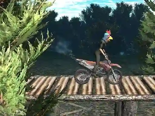 שפּיל Bike Trial Xtreme Forest אָנליין