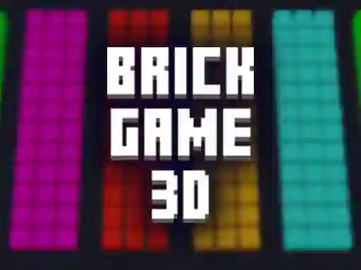 שפּיל Brick Game 3D אָנליין