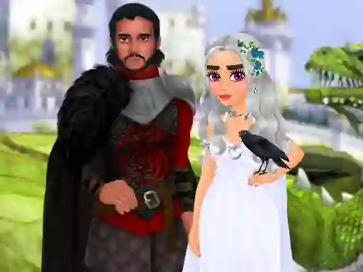 שפּיל Dragon Queen Wedding Dress אָנליין