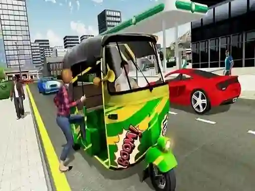 שפּיל Indian Tricycle Rickshaw Simulator אָנליין