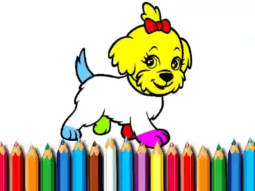 שפּיל Back To School: Doggy Coloring Book אָנליין