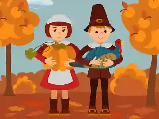שפּיל Thanksgiving Jigsaw אָנליין