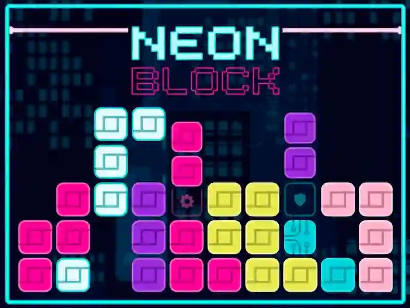 שפּיל Neon Block אָנליין