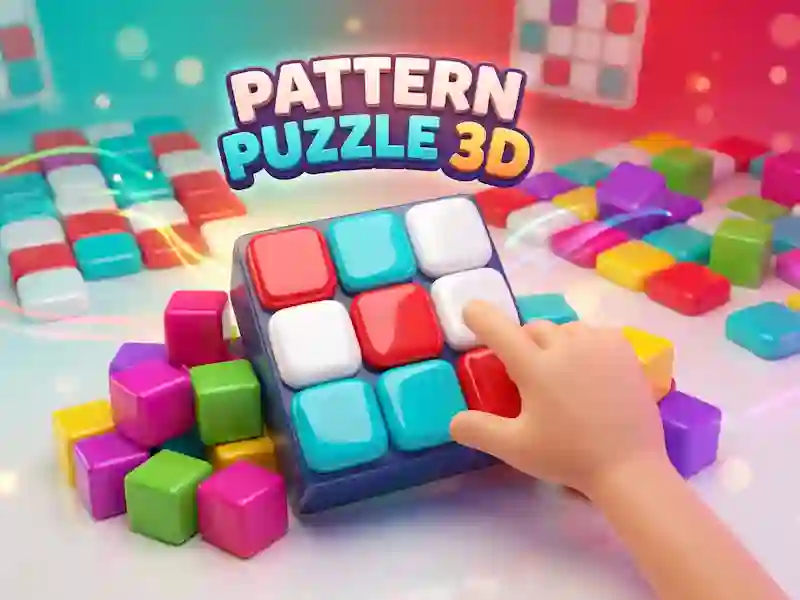 שפּיל Pattern Puzzle 3D אָנליין
