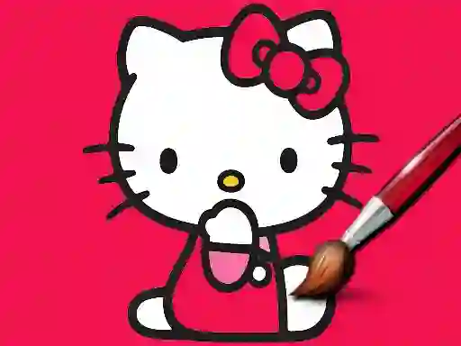 שפּיל Easy Coloring Kitty אָנליין