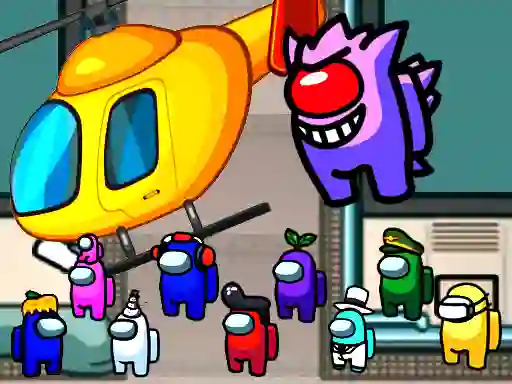 שפּיל Among us airship slings אָנליין