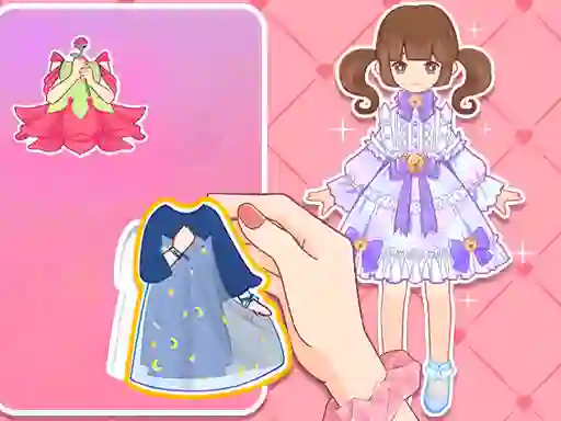שפּיל Paper Doll For Girls Dress Up אָנליין