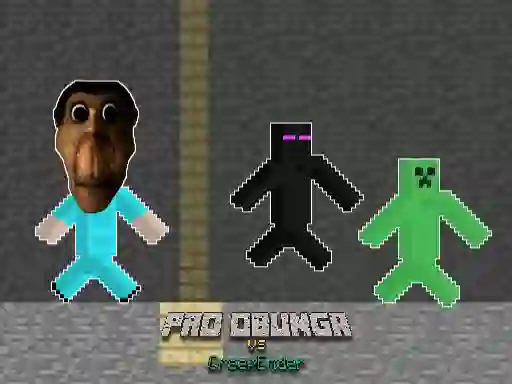 שפּיל Pro Obunga vs CreepEnder אָנליין