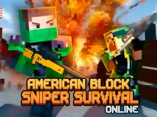 שפּיל American Block Sniper Survival Online אָנליין